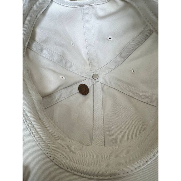 Coach Logo Rainbow Striped Women's Baseball Cap Hat - Picture 8 of 13